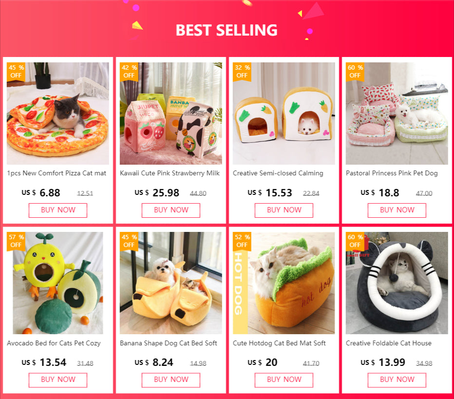 Purrfect Fruit Tart Bed