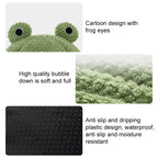 New Pet Nest Winter Warm Dog Den Cat Villa Plush Pets Mattress Small Frog Shape Semi Enclosed Kitten Puppy House Pet Supplies