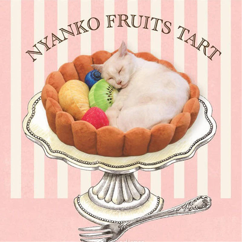 Purrfect Fruit Tart Bed